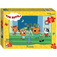 Мозаика Puzzle-60 Три кота. New 2