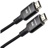 Кабель интерфейсный HDMI-HDMI VCOM 2.1v, 8K@60Hz, 1m CG516M-1.0
