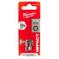 Насадка Milwaukee Shockwave TX10 25мм 2шт 4932430871 