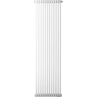 Радиатор стальной Zehnder Charleston 3180/12 3-трубчатый, подключение V001, белый, с кронштейнами 3180_12_9016_V001_CVD1BH