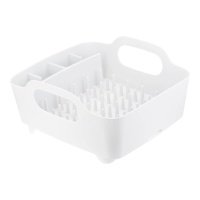 Сушилка для посуды Idea Изли 37x18x33 см 1 ярусная полипропилен цвет белый 