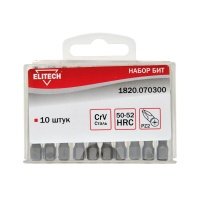 Набор бит Elitech 1820.070300