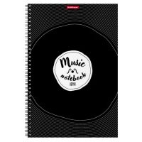 Тетрадь для нот ErichKrause Just Music на спирали А4, 24 л 