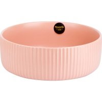 Салатник Nouvelle Home розовый/зеленый, 20 см 