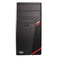 Компьютер IRU Home 310H6SM, Intel Pentium Gold G7400, DDR4 8ГБ, SSD 256ГБ, Intel UHD Graphics 710, Free DOS, черный (1900970) Home 310H6SM (1900970)