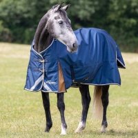 SHIRES HIGHLANDER Попона прогулочная для лошади "Plus Lite", 1200D, 0g, 135 см, нави