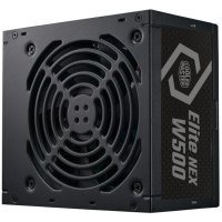 Блок питания ATX Cooler Master 500W, APFC, 80 Plus Standart, 120mm fan, Bulk w/EU cord ELITE NEX White