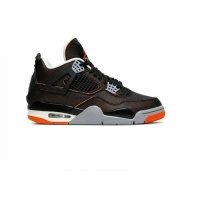 Кроссовки Nike Air Jordan Wmns 4 Retro, коричневый/оранжевый/мультиколор 4 Starfish