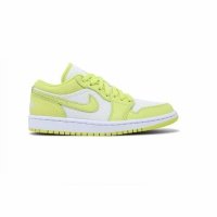 Кроссовки Wmns Air Jordan 1 Low Limelight, зеленый