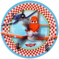 Тарелки одноразовые Procos Disney Planes бумажные 23 см 8 шт