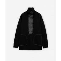 Толстовка из экокожи черная GLVR (L) 