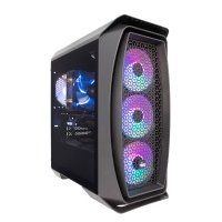 Компьютер IRU Game 510B6GMA, Intel Core i5 12400F, DDR4 16ГБ, SSD 1024ГБ, NVIDIA GeForce RTX 3050 8192МБ, Windows 11 Professional, черный (1925177) Game 510B6GMA (1925177)
