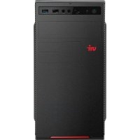Компьютер IRU Home 310H5SE, Intel Core i3 10105, DDR4 8ГБ, HDD 1024ГБ, SSD 240ГБ, Intel UHD Graphics 630, Windows 11 Home, черный (1793510) 