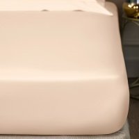 РАПСОДИЯ экрю Простыня свободная 270х300, 1пр, хл/сат., 300ТС R 