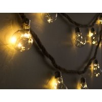 Гирлянда джут SHLights 50 LED теплый белый 2,7 м