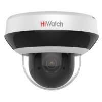 Видеокамера IP HiWatch 2Мп уличная купольная поворотная c ИK-пoдcвeткoй дo 20 мeтpoв DS-I205M(C)