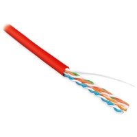 Кабель Hyperline UUTP4-C5E-S24-IN-LSZH-RD-305 красный 305м UUTP4-C5E-S24-IN-LSZH-RD-305 (305 м)