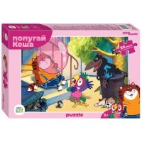 Пазл-maxi Попугай Кеша, 35 элементов Step Puzzle Пазлы макси Попугай Кеша (35 элементов)