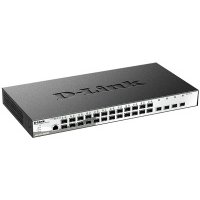 Коммутатор D-link 24x10/100/1000SFP, 4x10GBase-X SFP+, L2, 19" DGS-1210-28XS/ME/B2A