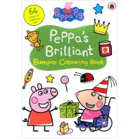 Peppa's Brilliant Bumper Colouring Book 