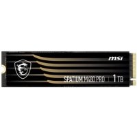 Накопитель SSD M.2 2280 MSI SPATIUM M480 PRO 1TB PCIe Gen4 x4 NVMe 1.4 7400/6000MB/s IOPS 750K/1000K 700 TBW MTBF 1.6M S78-440L1G0-P83