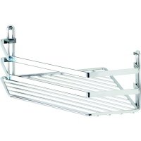 Полка для ванной Tekno-tel Chrome ES077 xром 20x20x10 см 