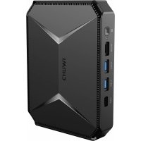 Мини ПК Chuwi HeroBox, Intel N100, DDR4 8ГБ, SSD 256ГБ, Intel UHD Graphics, Windows 11 Professional, черный HeroBox 8/256 ГБ Intel N100