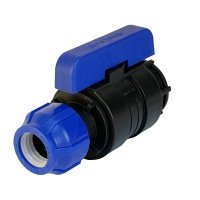 Кран шаровой Valfex 25х1 цанга внутренняя резьба 