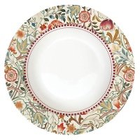 Тарелка суповая Easy Life William Morris, цвет кремовый 