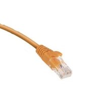 Кабель патч-корд U/UTP 6 кат. 1м Cabeus 2xRJ45/8p8c, неэкранированный, оранжевый, LSZH, 1м PC-UTP-RJ45-Cat.6-1m-OR-LSZH