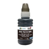 Чернила G&G черные T6731BK для Epson L800/805/810/850/1800 (100мл) GG-C13T67314A