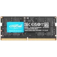 Модуль памяти SODIMM DDR5 16GB Crucial PC5-38400 4800MHz CL40 1.1V CT16G48C40S5