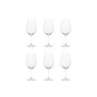 Набор бокалов для вина TULIPA OPTIC 6шт 550мл CRYSTALEX CR550101TO 