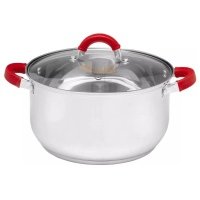 Кастрюля с крышкой DELICE 3.3л ATTRIBUTE STEEL ASD002 