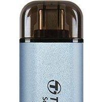 Внешний жесткий диск 512GB Transcend ESD300 TS512GESD300C голубой USB-C TS512GESD300C