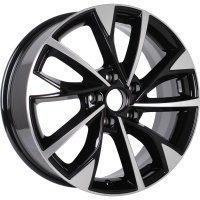 Колесный диск КиК Роквуд 7x17/5x110 D67.1 ET50 Almaz_black