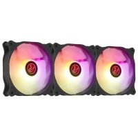 Вентилятор для корпуса Raijintek 0R40B00192 120x120x25mm, 800-1800rpm, 75CFM, 28dBA, 4-pin PWM (3-pack) EOS 12 RBW ADD