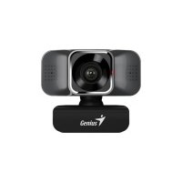 Веб-камера Genius 32200005400 Iron Grey, широкоугольный объектив 118 гр, микрофон, 1080p Full HD, 30 кадр. в сек, шумоподавление, кабель FaceCam Quiet