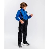 Брюки с флисовой подкладкой черные Button Blue (98) 