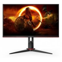 Монитор 27" AOC Q27G2U, 2560х1440, 144 Гц, VA, черный/красный 