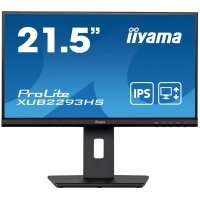 Монитор 21.5" Iiyama ProLite XUB2293HS-B5, 1920х1080, 75 Гц, IPS, черный 