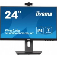 Монитор 23.8" Iiyama ProLite XUB2490HSUC-B5, 1920х1080, 60 Гц, IPS, черный 