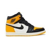 Кроссовки Nike Air Jordan 1 Retro High OG Taxi 1 High Yellow Toe