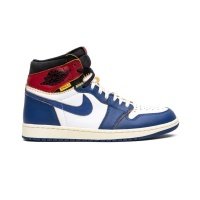 Кроссовки Nike Air Jordan 1 Retro HI NRG / UN Union - Storm Blue 1 High 1 Retro High Union Los Angeles Blue Toe
