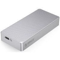 Внешний корпус Orico для SSD, M.2 NVME, USB4.0 Type-C(m)/Type-A(m)+Type-C(m) 40 Гбит/с серый ORICO-M214C3-U4-GY-BP