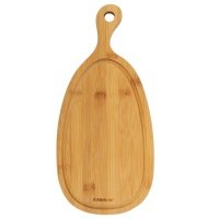 доска разделочная ATTRIBUTE Bamboo curve 39х18х1,5см овальная бамбук 