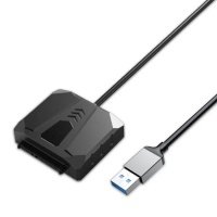 Адаптер Orico 2,5"/3,5 HDD/SSD, SATA/USB 2.0 Type-A, черный ORICO-UTS2-2AB-05-BK-BP