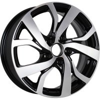 Колесный диск КиК Палермо-оригинал 6.5x16/5x105 D56.6 ET38 Almaz_black