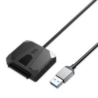 Адаптер Orico USB-A 2.0 для HDD/SSD 2,5''/ 3,5'' SATA, черный ORICO-UTS2-2A-05-BK-BP