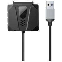 Адаптер Orico USB-A 3.0 для SATA HDD 2,5''/3,5'', черный ORICO-UTS2-3A-10-BK-BP
